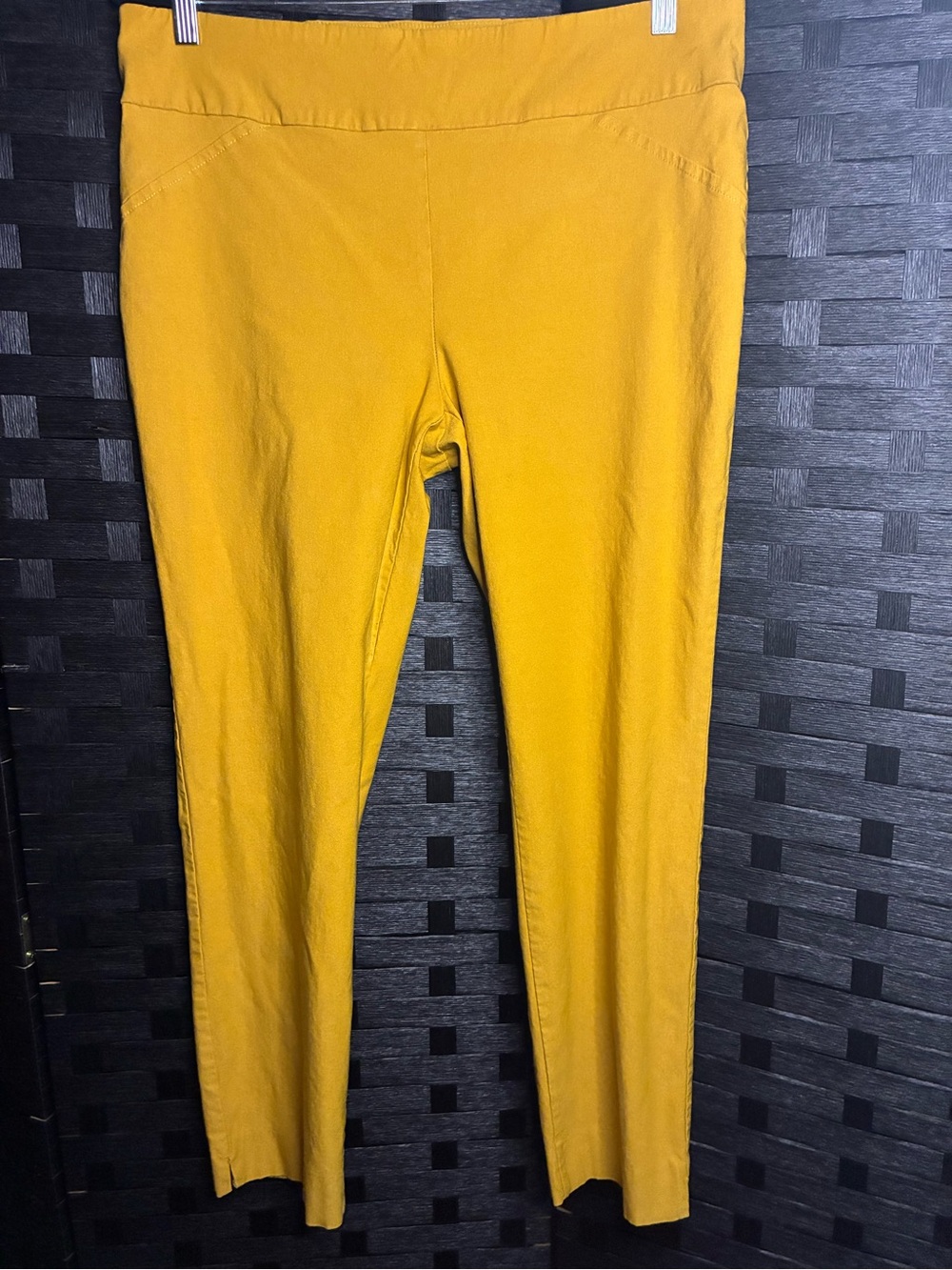 Jules & Leopold Mustard Yellow Ponte Leggings